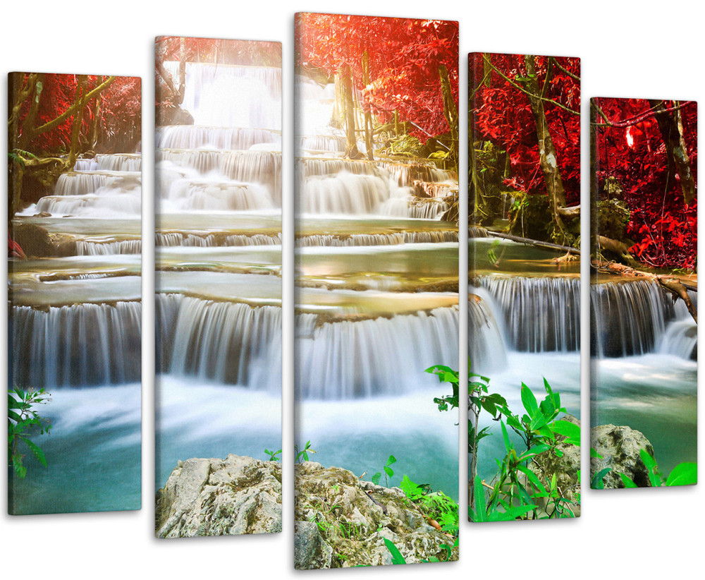 Модульная картина Природа Водопад Art-180_5 Киев - изображение 1