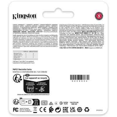 USB флеш накопитель Kingston 128GB DataTraveler Duo USB 3.2 / Type-C Black/Green (DTDEG2/128GB) Винница