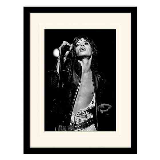 Постер у рамі "Rolling Stones (Mick Jagger)" 30 x 40 см Рівне