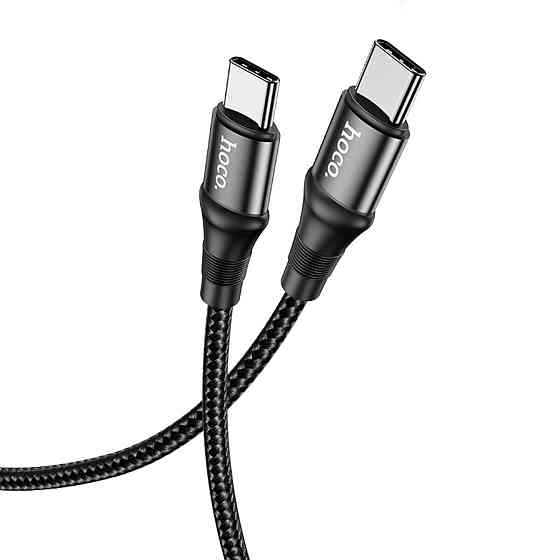 Кабель HOCO X50 Type-C to Type-C Exquisito 100W charging data cable(L=2M) Black Київ