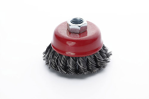 Щітка чаша сталеві витки 65 мм (УШМ) APRO Рівне - фото 1