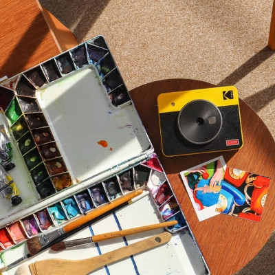 Цифровой фотоаппарат Kodak Mini Shot 3 Retro Yellow (C300R) Винница - изображение 3