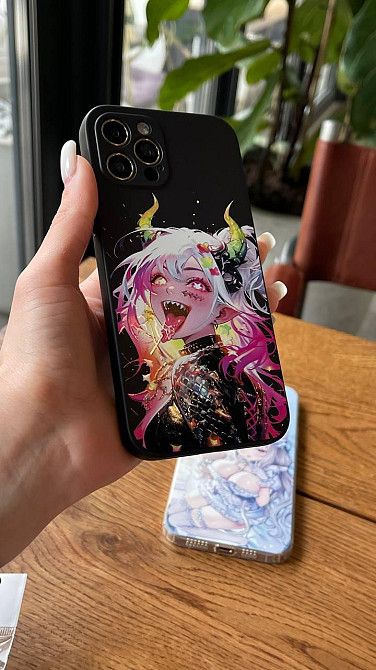 Премиум чехлы на Iphone ,Xiaomi , MEIZU ,HUAWEI и Samsung | АНІМЕ РОЖЕВА ЯЗИК Черновцы - изображение 3