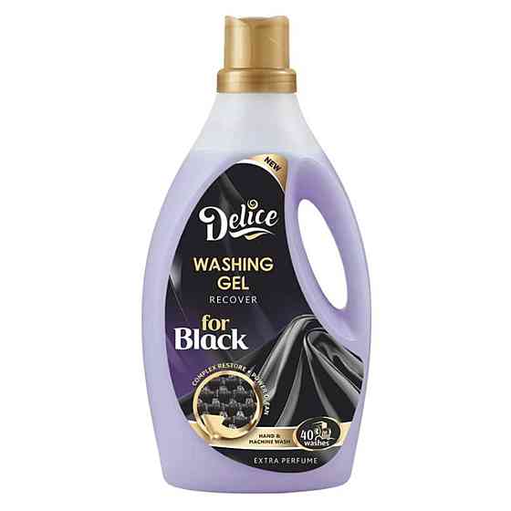 Гель для стирки Delice для темных вещей 2л Київ