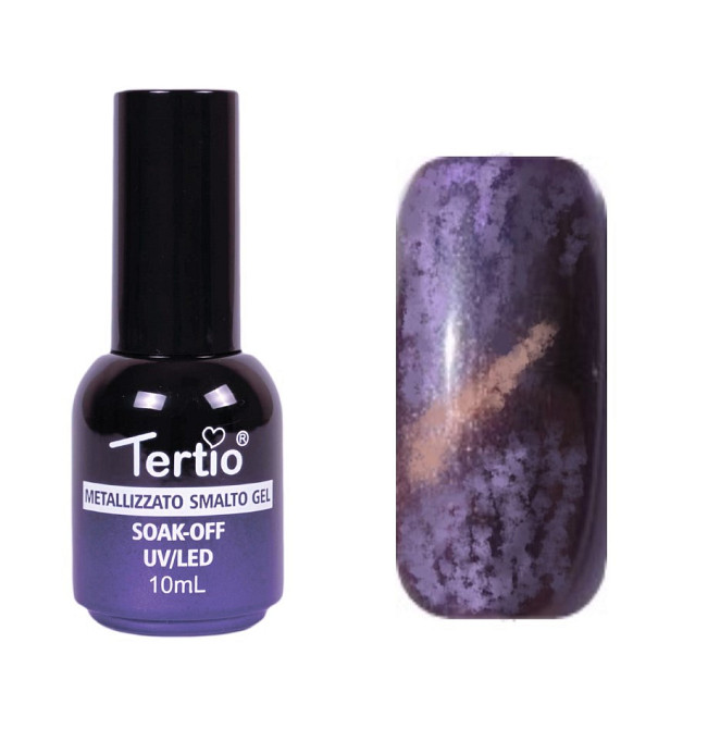 ГЕЛЬ-ЛАК No007 (ФІОЛЕТОВИЙ МАГНІТНИЙ) КОТЯЧЕ ОКО 10 МЛ TERTIO Київ - фото 1