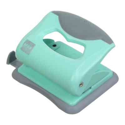 Дырокол Buromax пластиковый PASTEL, до 20 листов, 125 х 95 х 65 мм, мятный (BM.4020-38) Винница