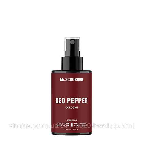 Одеколон після душу і гоління Red Pepper Mr.SCRUBBER 100 мл Чернівці