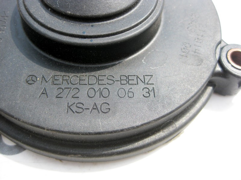 Mercedes-Benz  A2720100631 Пластикова кришка вентиляції ГБЦ двигунів M272 V6 2.5 3.0 3.5л M273 V8 4.6 5.5л Одеса - фото 3