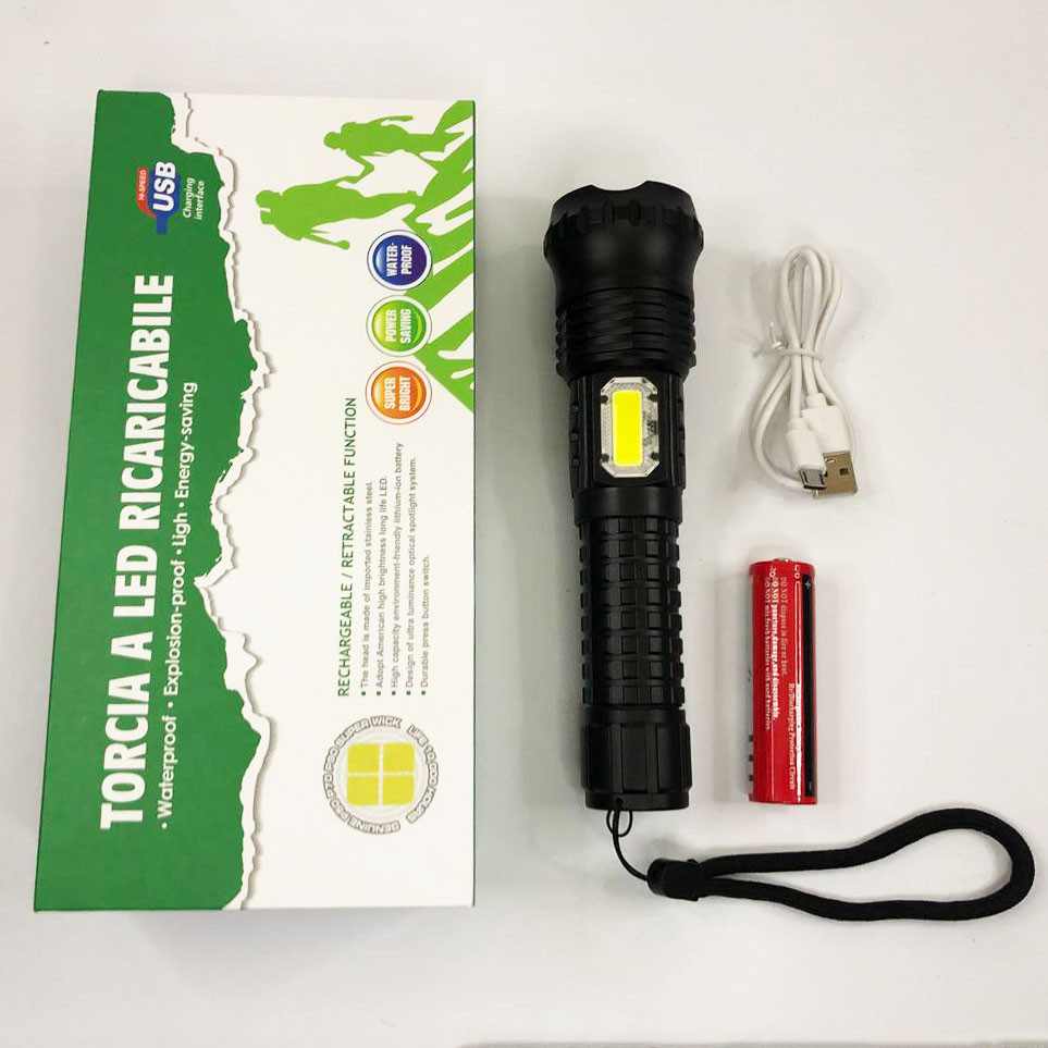 Мощный тактический фонарь светодиодный Police BL-A95-P50+COB, Фонарь уличный ручной TV-99 Львов - изображение 8