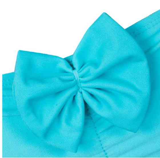 Плавки для купальника з бантиком пляжні блакитний Київ