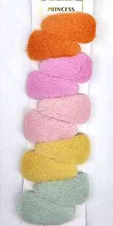 Заколки для волос меховые 10 шт Киев