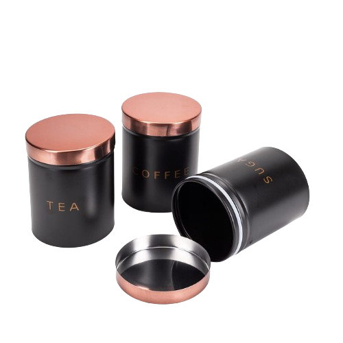 Набір ємностей для сипучих продуктів 3шт 9,5*12см KAMILLE 1128 Житомир