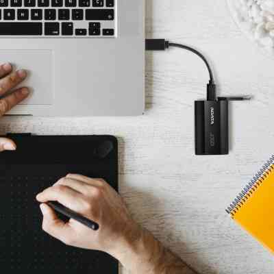 Накопичувач SSD USB 3.2 4TB ADATA (SD810-4000G-CBK) Вінниця