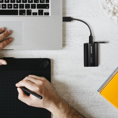 Накопичувач SSD USB 3.2 4TB ADATA (SD810-4000G-CBK) Вінниця - фото 6