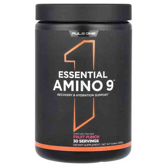 Комплекс амінокислот Rule One Essential Amino 9 345 г, Fruit Punch Луцьк