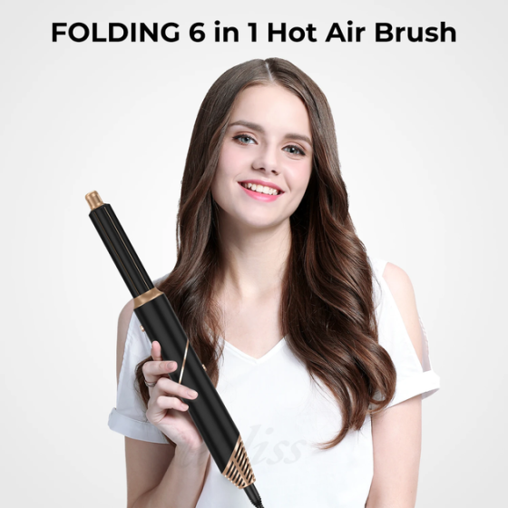 Б/В Стайлер для волосся 5-в-1 Air Hair Styler, аеродинамічний фен-стайлер, іонізація, дифузор, концентратор, для сушіння та уклада Київ