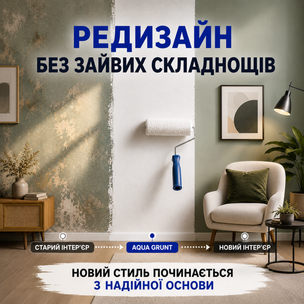 Ґрунтовка акрилова адгезійна блокувальна Skyline Aqua Grunt, біла, без запаху, для фарбованих поверхонь, 10 л Харків - фото 13