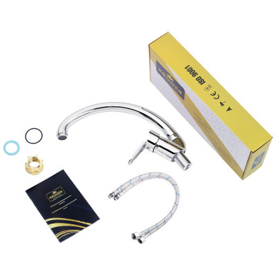 Смеситель Kroner Elbe-C032 (CV016436) Винница - изображение 6