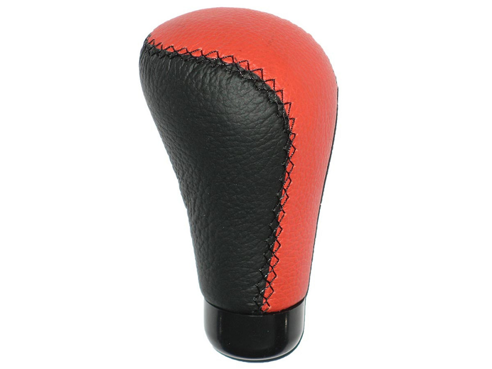 Ручка КПП 25338 черн.-красн. кожа Винница - изображение 1