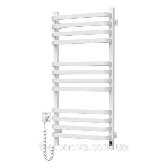 Полотенцесушитель электрический Navin Stugna 480х1000 Sensor левый белый Черновцы