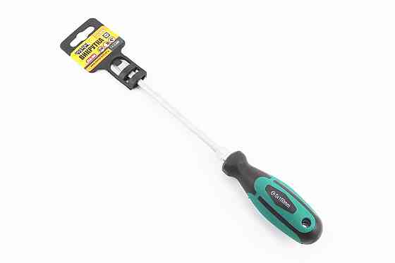 Викрутка магнітна шліцева HEX SL6x150мм ручка з TPR покриттям 45-8615 Київ