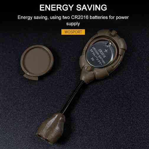 Тактичний ліхтар Wosport на шолом для MPLS Койот Вінниця