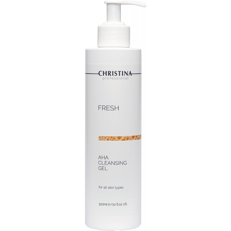 Очищающий гель с фруктовыми кислотами для всех типов кожи Christina Fresh AHA Cleansing Gel 300 мл Днепр - изображение 1
