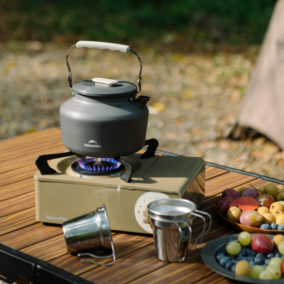Кемпінговий чайник Naturehike CNK2450CF030 1,4 л, алюміній Київ - фото 5