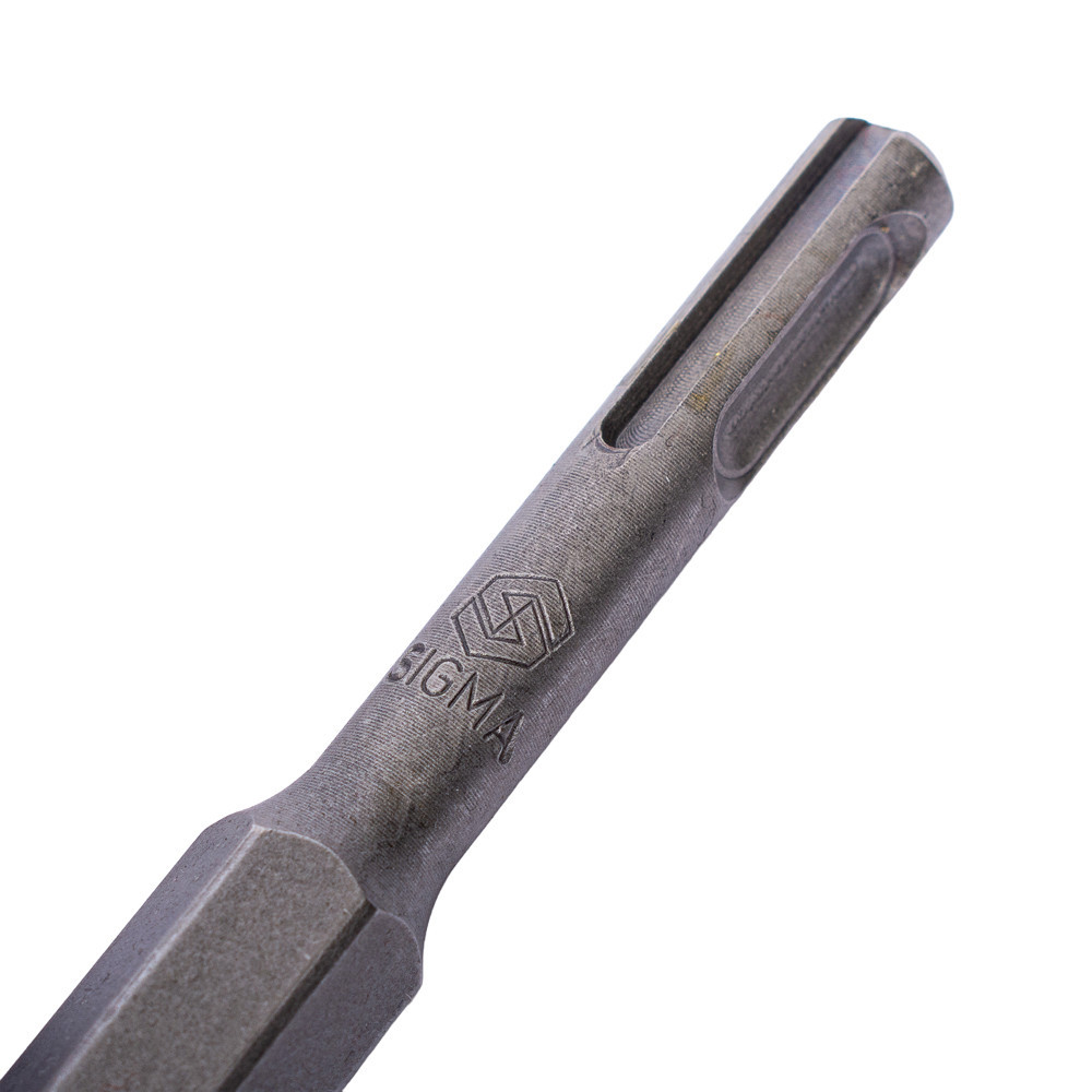 Зубило плоске з SDS-plus хвостовиком 14×250х20 мм SIGMA (1800121) Київ - фото 8