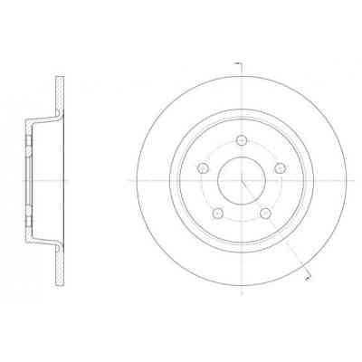 Гальмівний диск REMSA 61459.00 Вінниця