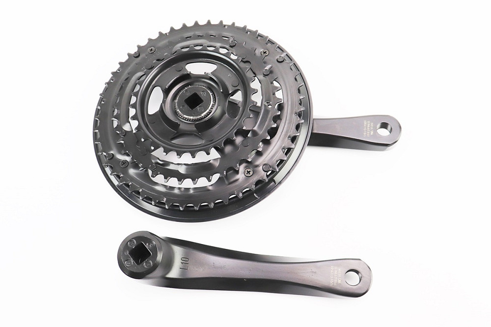 Шатуни "квадрат" 170мм, 48.38.28T MTB, алюмінієві, чорні FC-TY501 Київ - фото 2