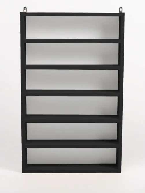 Полка для гель лаков на 6 полок. Черная Киев - изображение 1