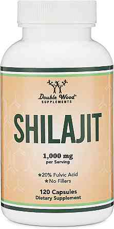 Мумійо Double Wood Supplements Shilajit Resin 1000 mg 120 capsules Луцьк