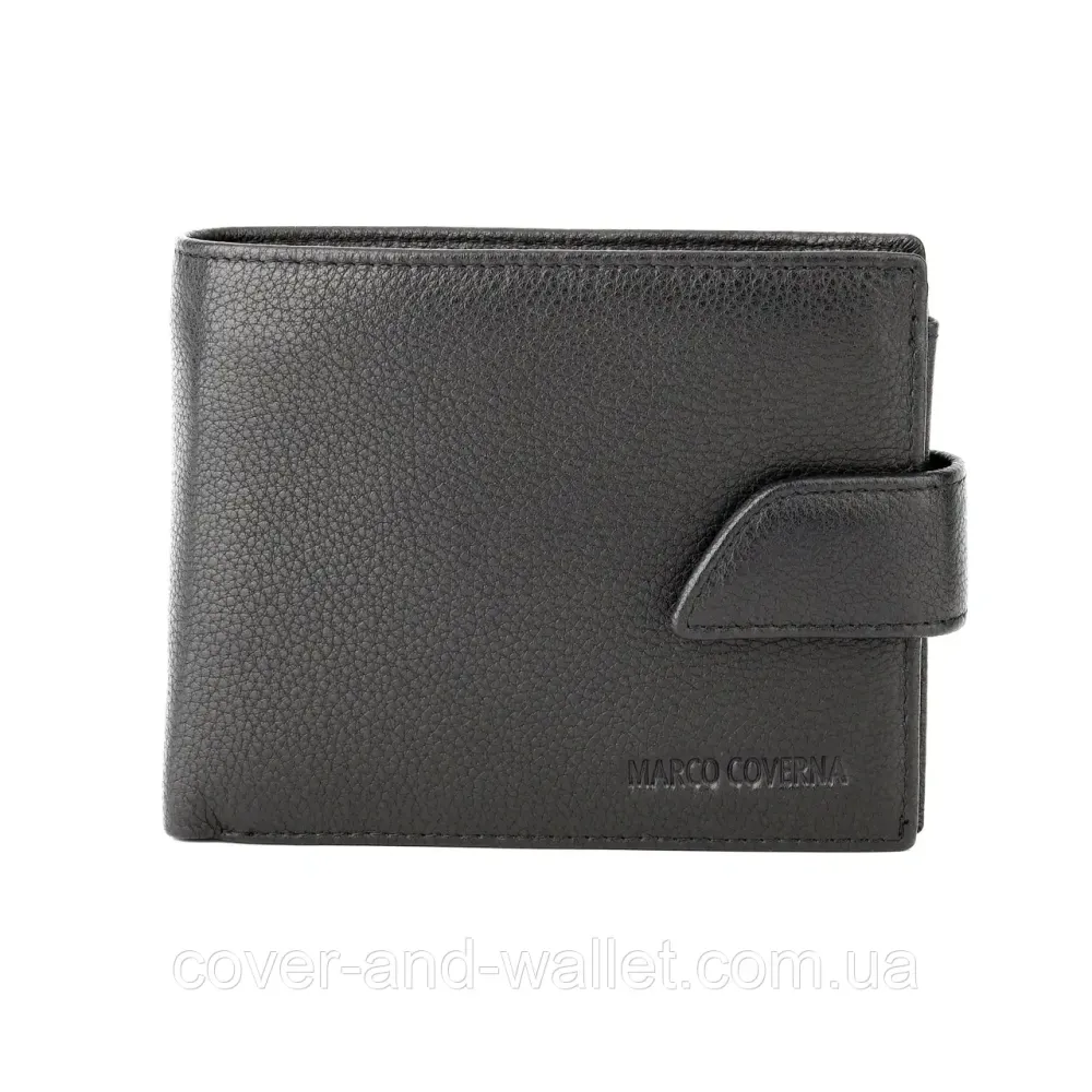 Чоловіче класичне портмоне з телячої шкіри з блоком для документів  Marco Coverna 005-805 Київ - фото 10
