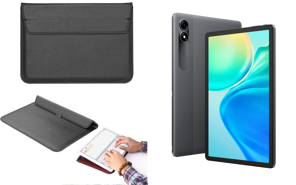 Чохол-конверт VitoCase для Blackview Tab 90, з функцією підставки для планшета Чорний Київ - фото 1