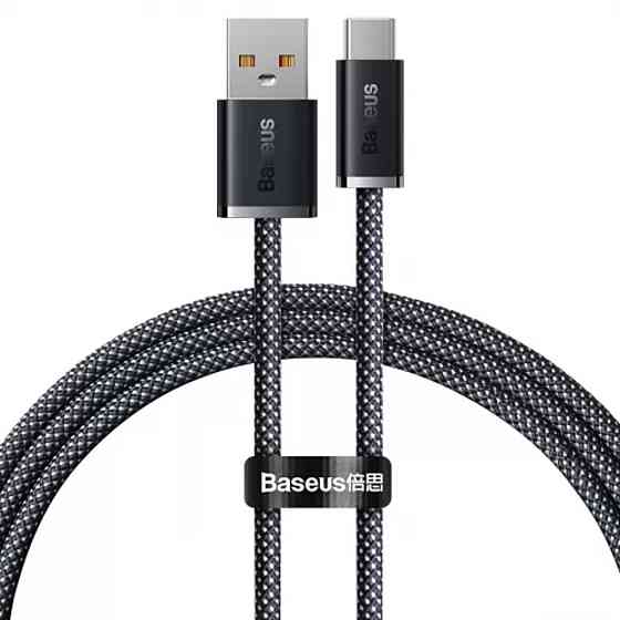 Кабель Baseus Dynamic Series Fast Charging Data Cable USB to Type-C 100W 1m Slate Gray Київ