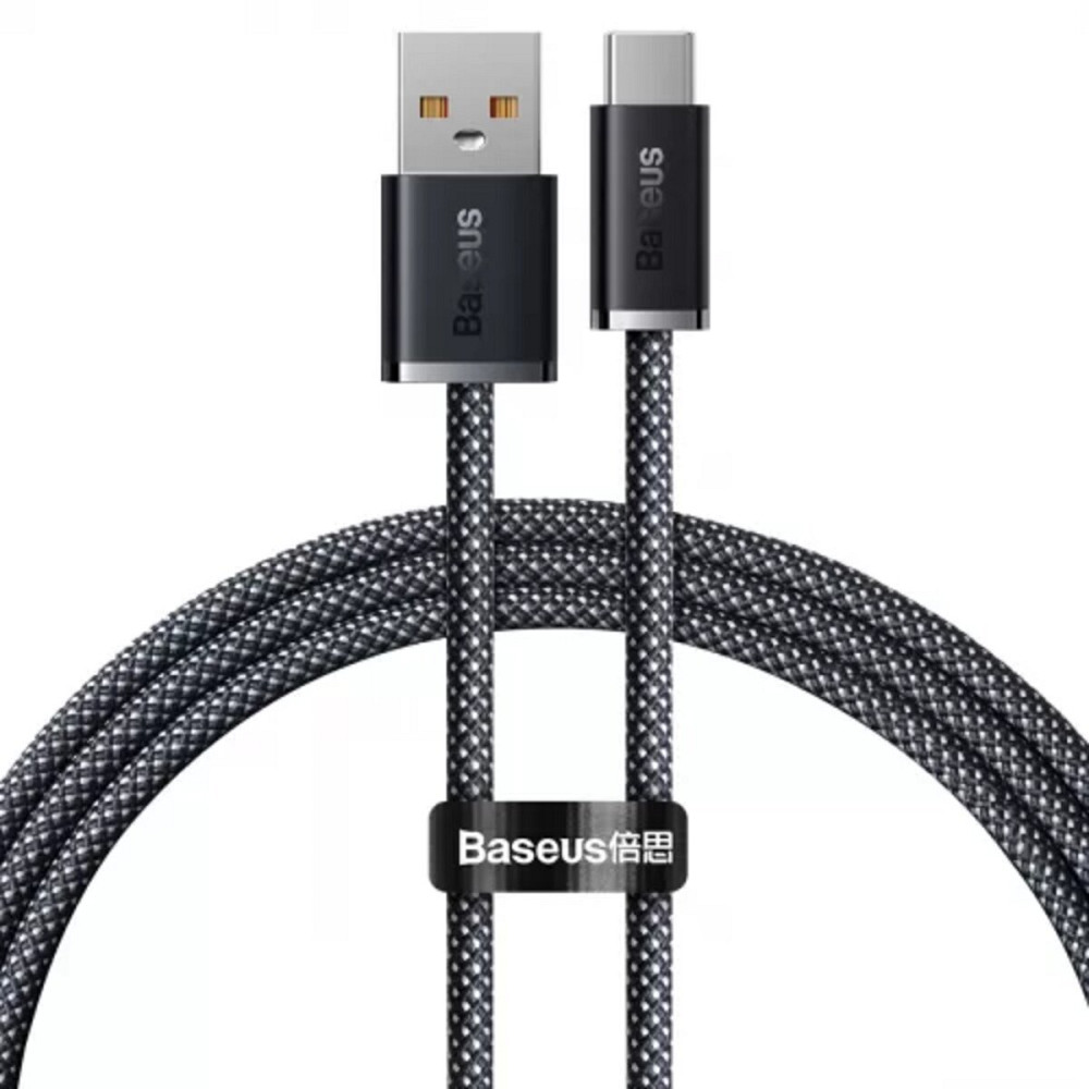 Кабель Baseus Dynamic Series Fast Charging Data Cable USB to Type-C 100W 1m Slate Gray Київ - фото 1