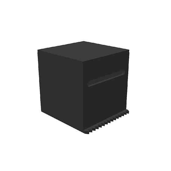 Коробка акриловая EKOSTAR для скотча 60х60х60 с крышкой Киев