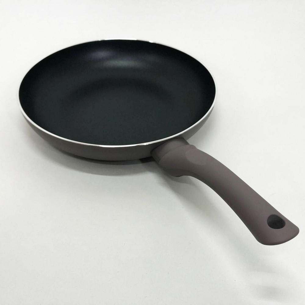 Сковородки без масла WELL DONE WD-1014B 24 см, Сковорода с атипригарным покрытием QF-69 Львов - изображение 5