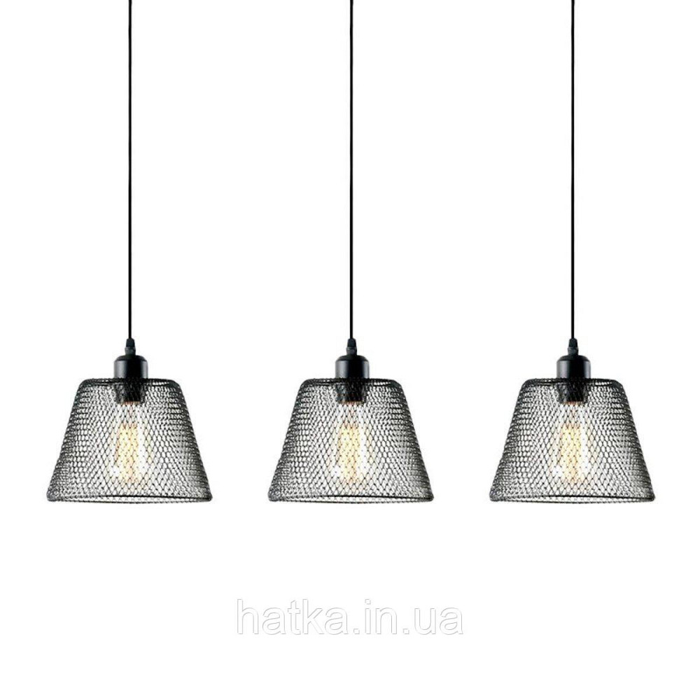 Люстра в стилі лофт VALESO GLD-22805-3 на 3 плафони Київ - фото 2