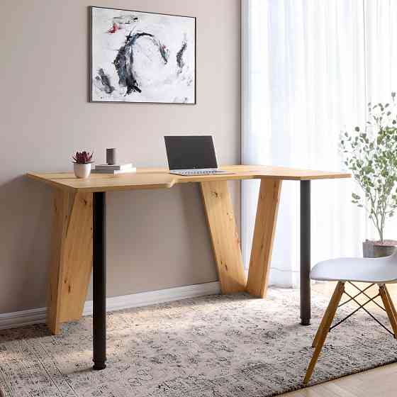 Комп'ютерний стіл LION Квест Дуб Артизан (LION-041004) Львів