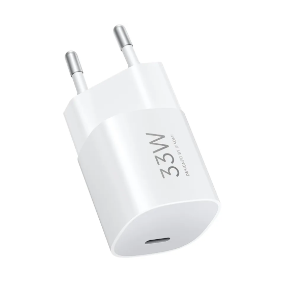 Сетевое зарядное устройство Xiaomi 33W Nano Power Adapter (USB-C) EU Киев