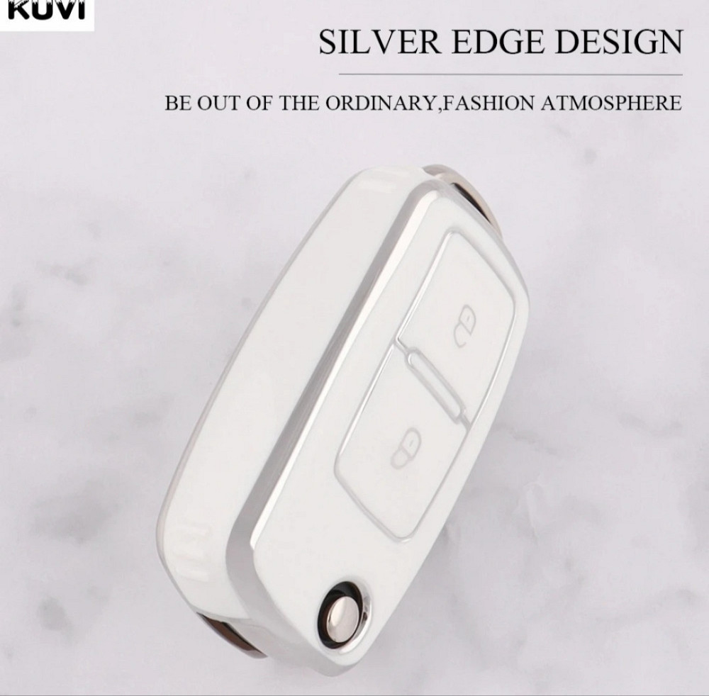 Захисний чохол для автомобільного ключа Volkswagen на 2 і 3 кнопки Смела - изображение 3