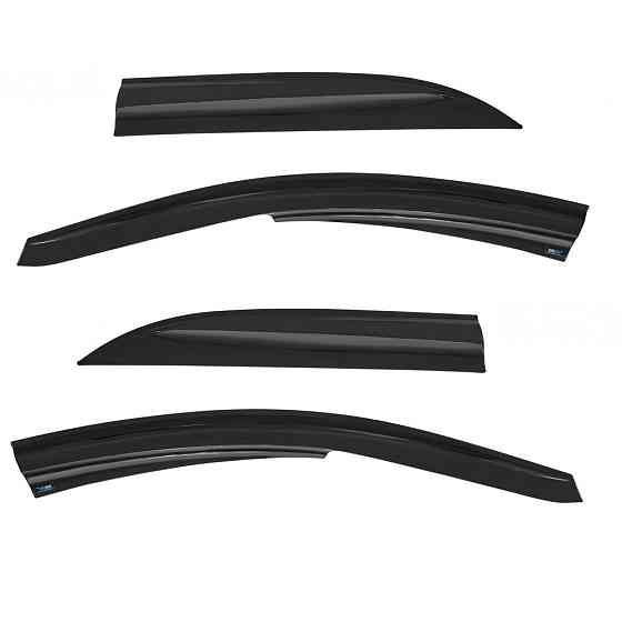 Дефлектори вікон (вітровики) Kia Sportage IV (QL) 2016-2021, 4шт, SunPlex, на скотчі Київ