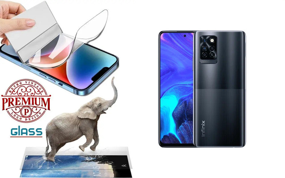 Полиуретановая пленка Infinix Note 10 Pro, Premium, толщина 0,2 мм Киев - изображение 1