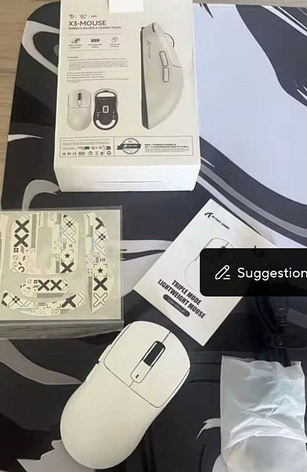 Миша Attack Shark X3 та X3 pro на топовому сенсорі PAW3395 26000 DPI Харків - фото 4