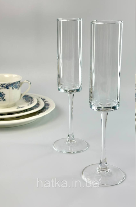 Набір келихів 6 шт. для  шампанського "Делайт" 150 мл 102-1703 Київ - фото 4
