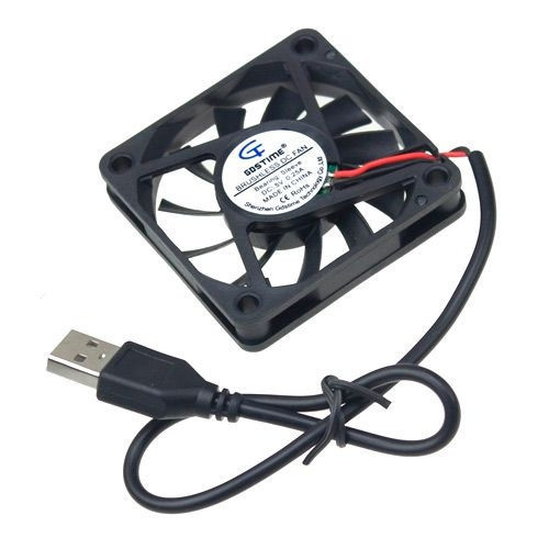 USB вентилятор Gdstime GDT6010S 60×60×11 мм 5В — кулер для охолодження електроніки, ПК та пристроїв Київ - фото 1