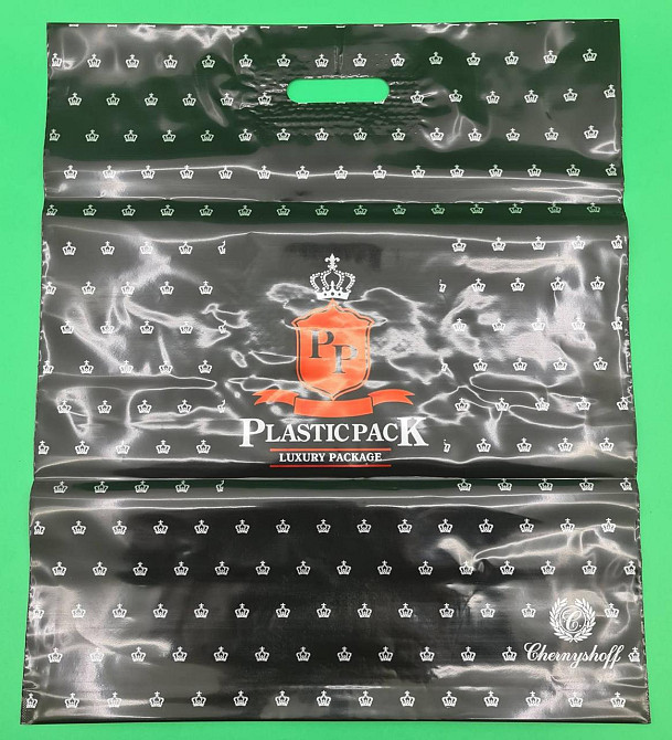 Пакет с прорезной ручкой 45*52 Пластик Пак (25 шт) Харьков - изображение 1
