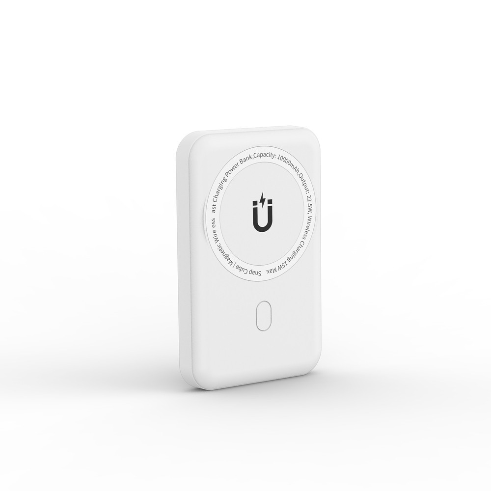 Павербанк 10000 mAh WIWU SC1000 магнитная беспроводная зарядка белый power bank повербанк Одесса - изображение 4